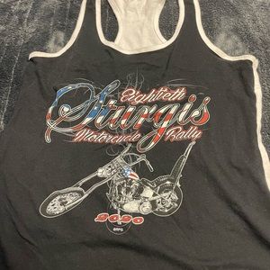 cute sturgis tank top american pattern